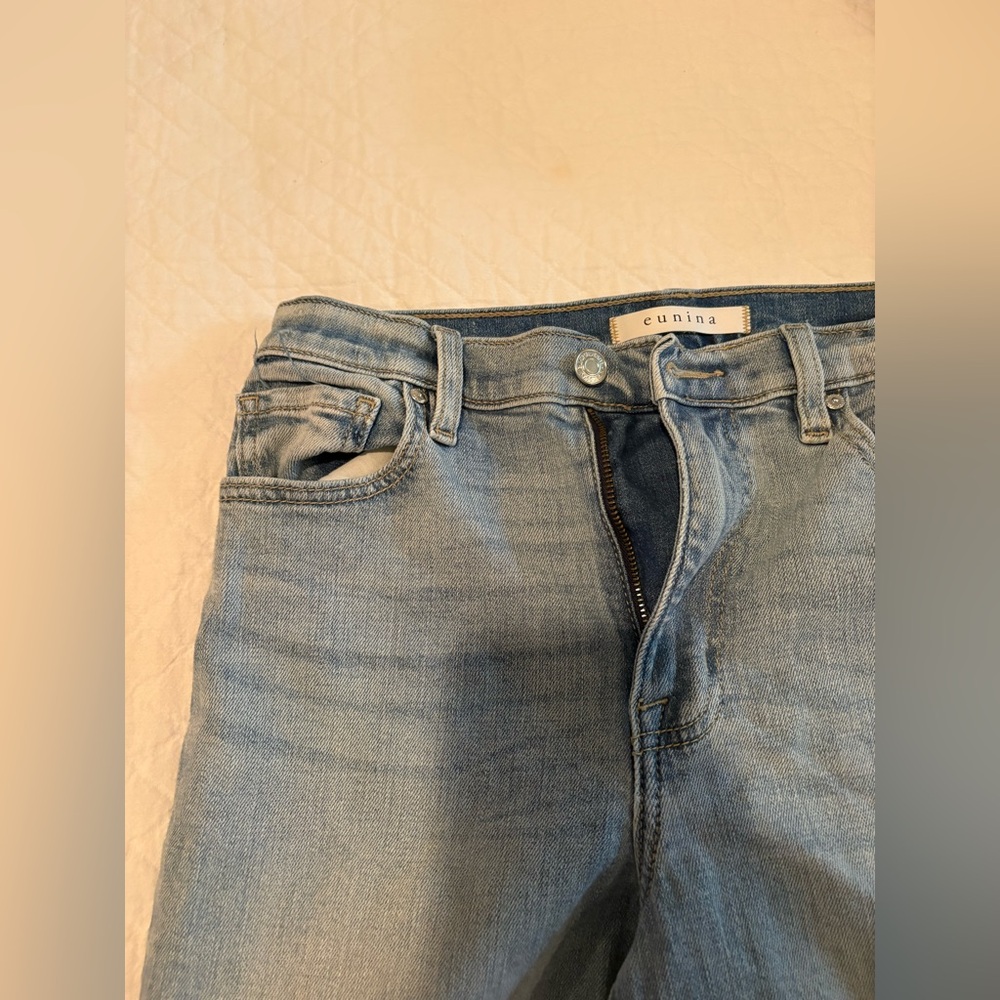 Eunina High Rise Light Blue Jeans